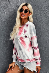 Drop Shoulder Tie Dye  Tee Ins Street
